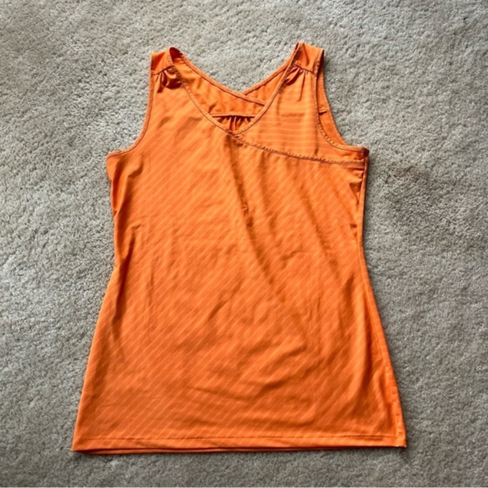 REI Co-op Women's Orange Activewear Tank Top - Size S - EUC - Stretch